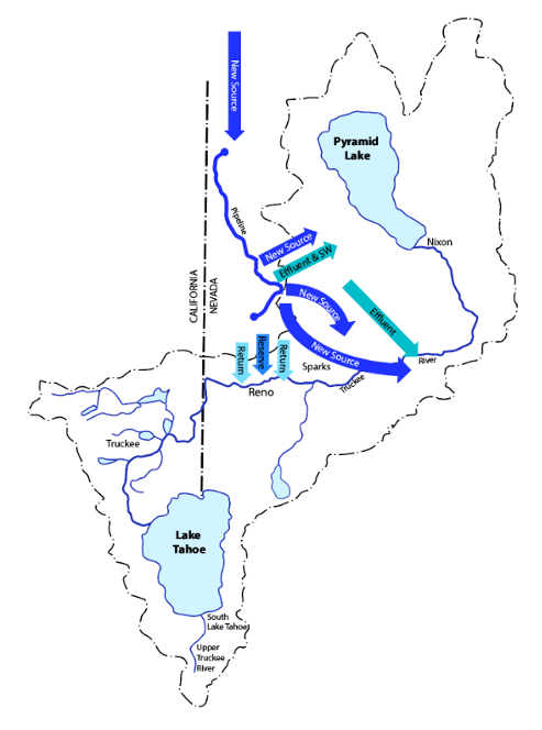 image of Northwestern Nevada Water Map